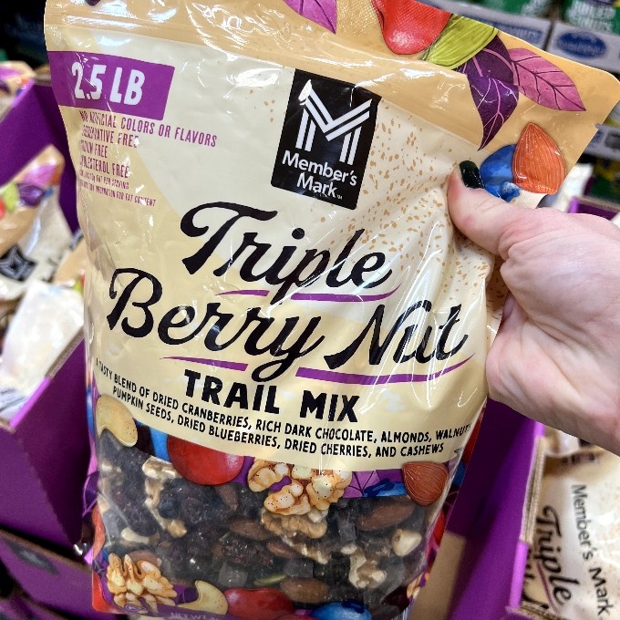 triple berry nut trail mix