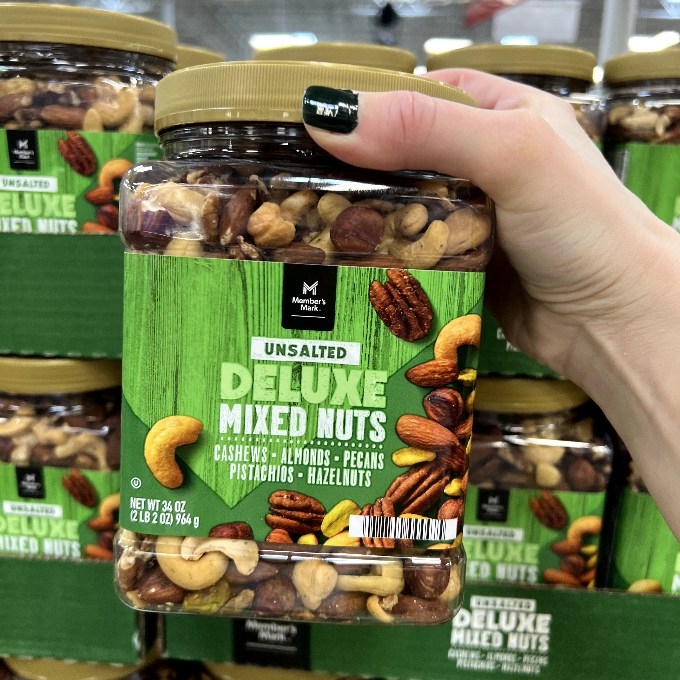 unsalted deluxe mixed nuts