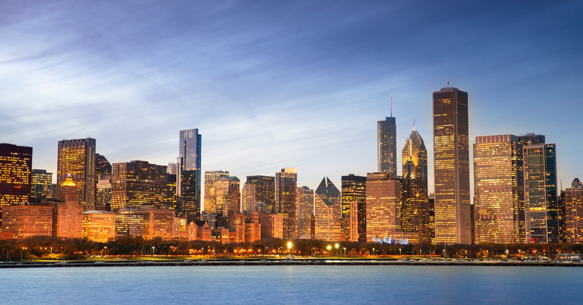 chicago cityscape skyline 