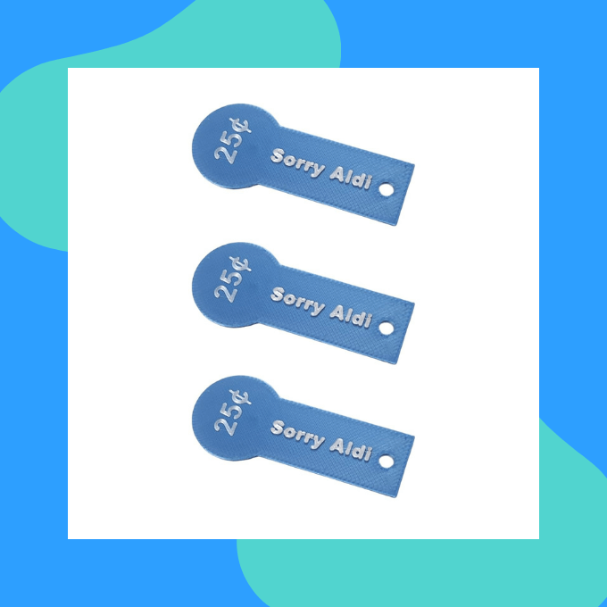 Aldi shopping cart quarter tool