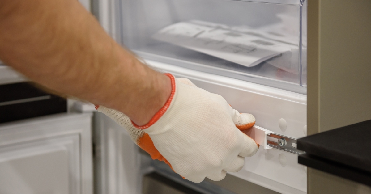 fixing the built-in-refrigerator