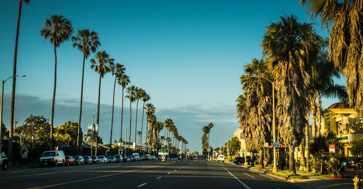 urban view in santa monica
