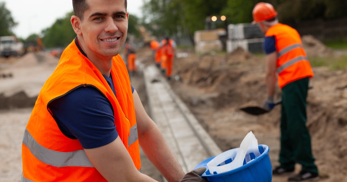 road construction worker