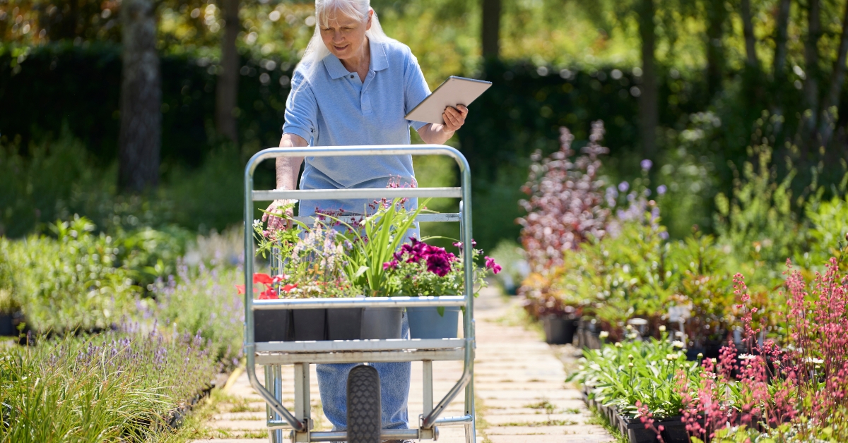 woman working part time job