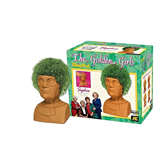 golden girls chia pet planter