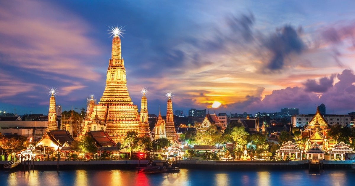 bangkok Thailand at night