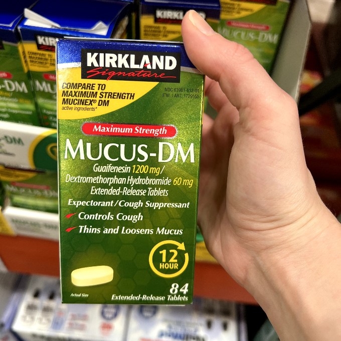 kirkland signature mucus relief