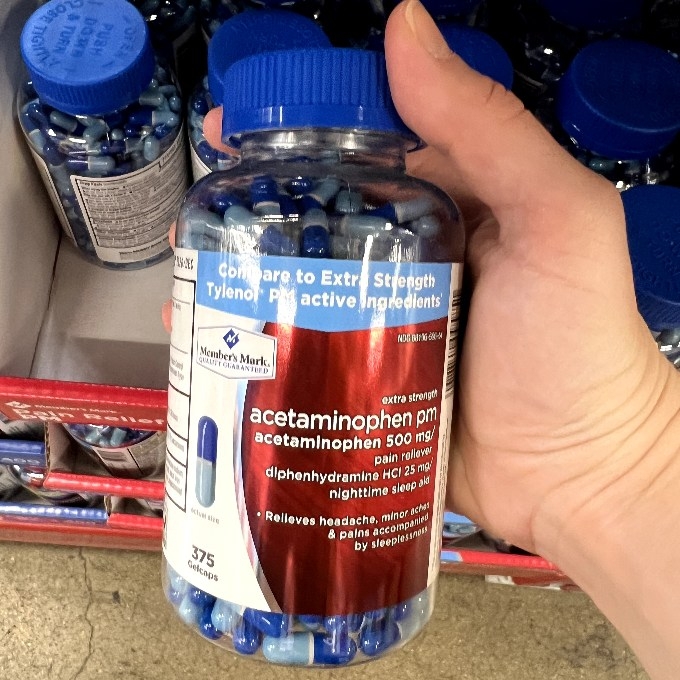 member’s mark pain reliefsleep aid