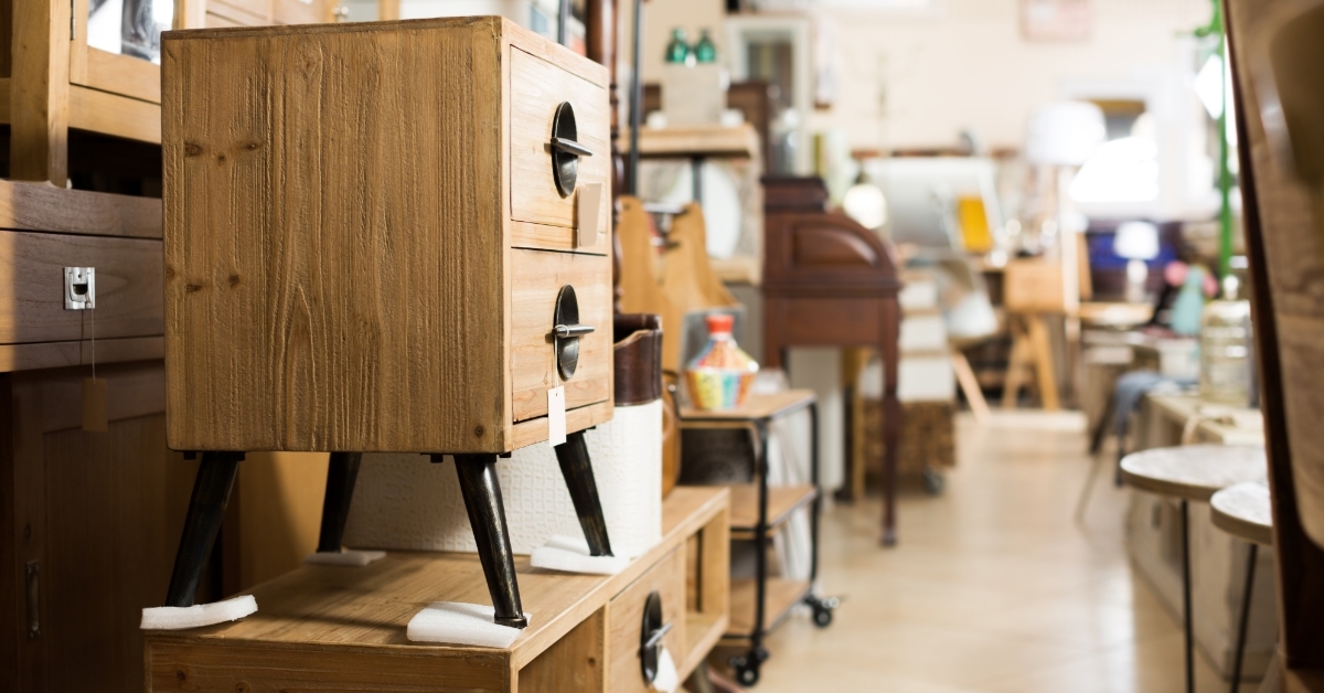 vintage furniture for sale at shop