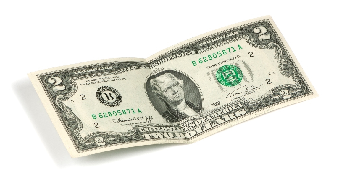 two dollar bill
