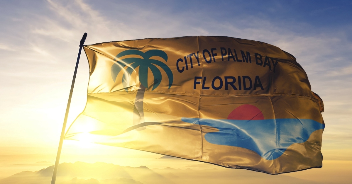 Palm Bay Florida flag