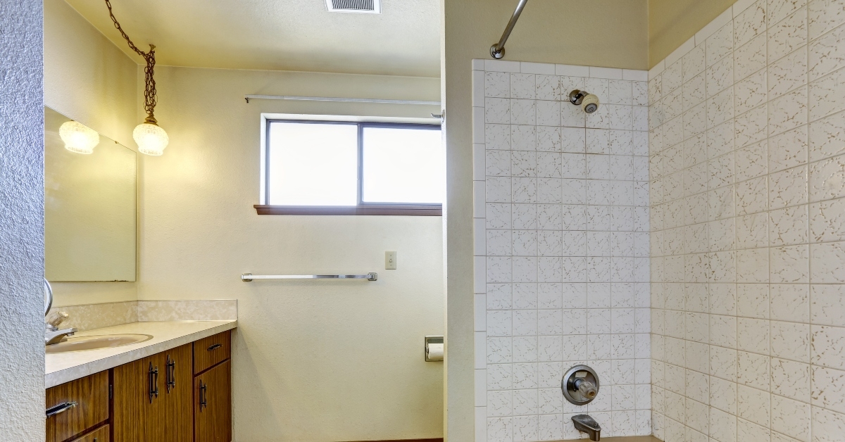 empty bathroom interior