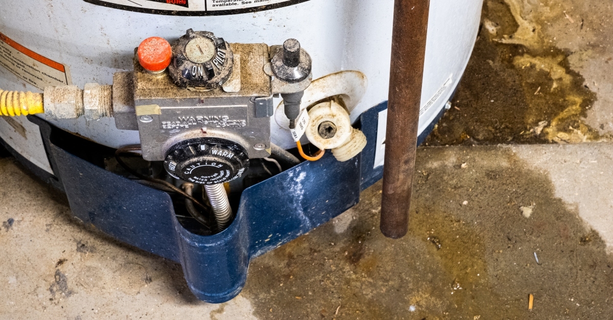 leaking water heater