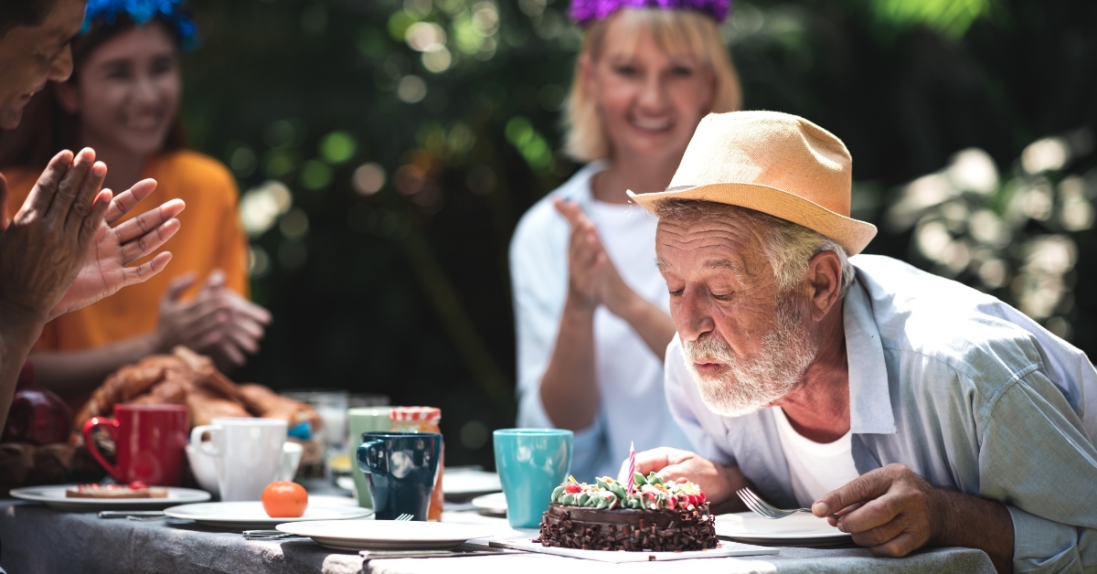 senior birthday party