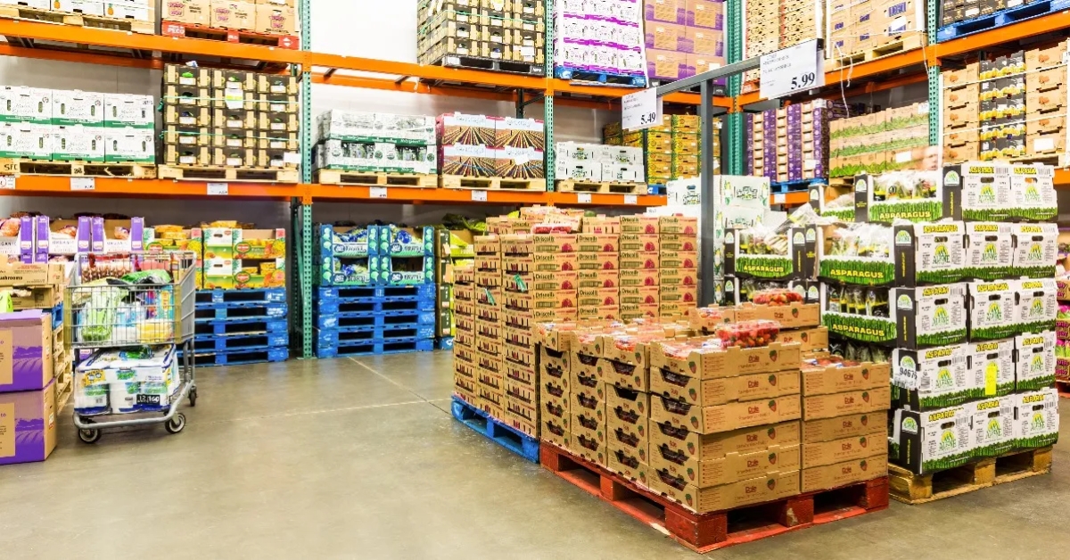 Fresh produce cold room