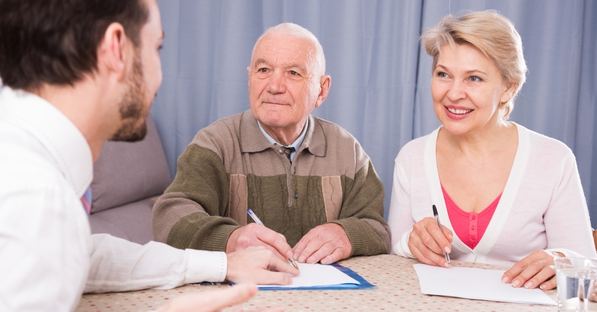 pensioner and daughter