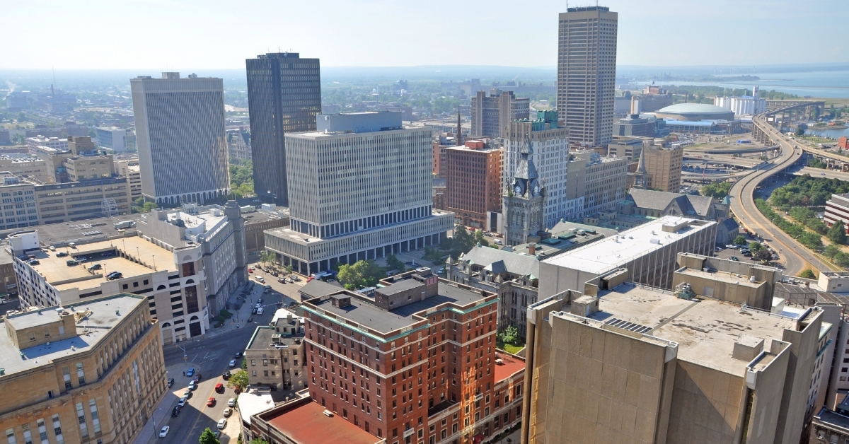 City Hall downtown Buffalo New York