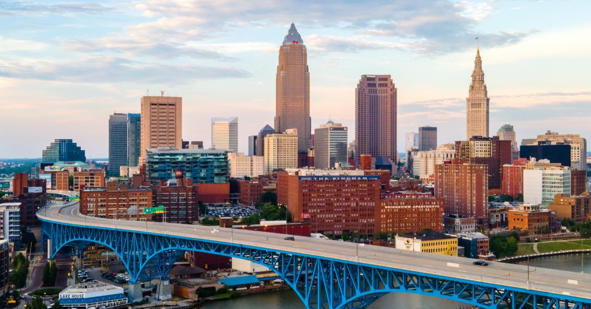 Cleveland Ohio during day time