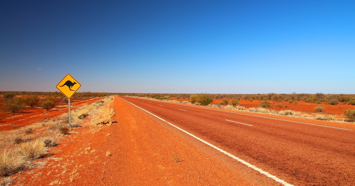 australian road sign 