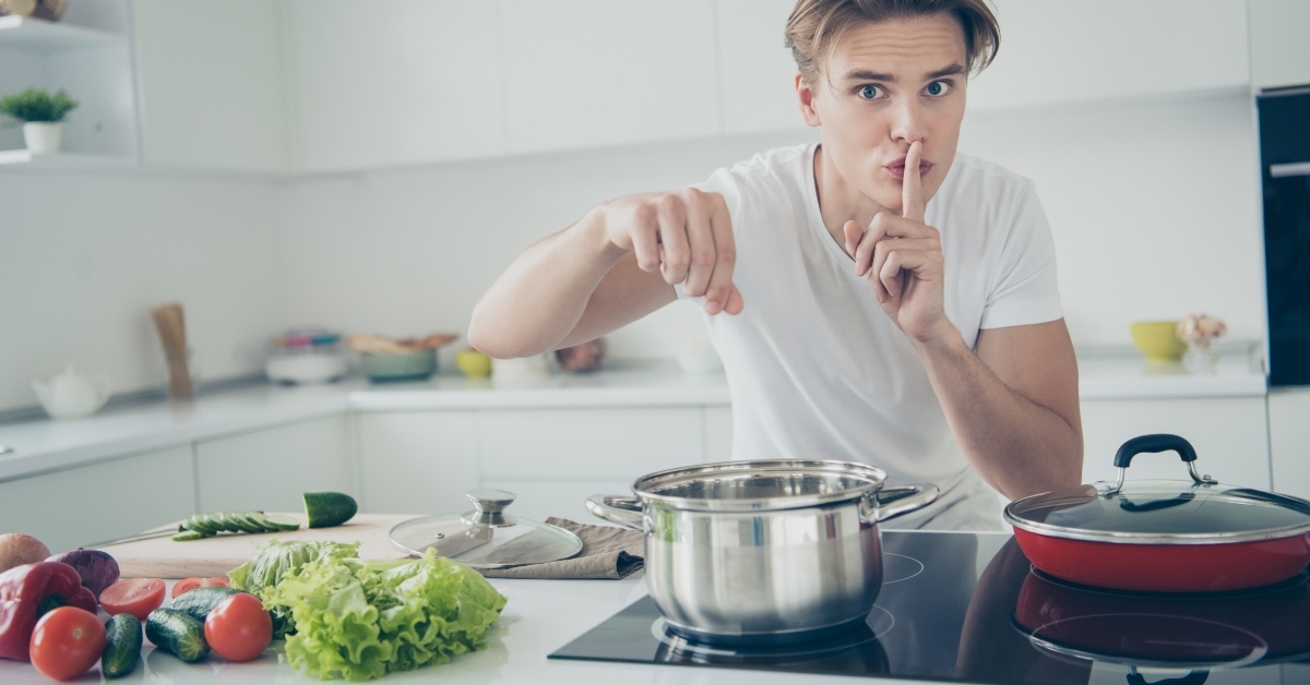 making organic lunch dinner