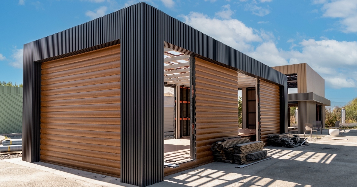 metal framed building 