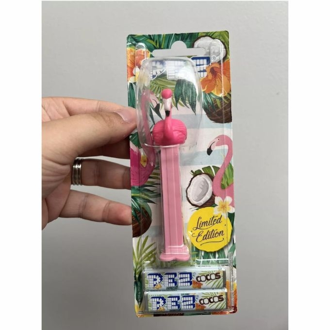 Flamingo PEZ dispenser