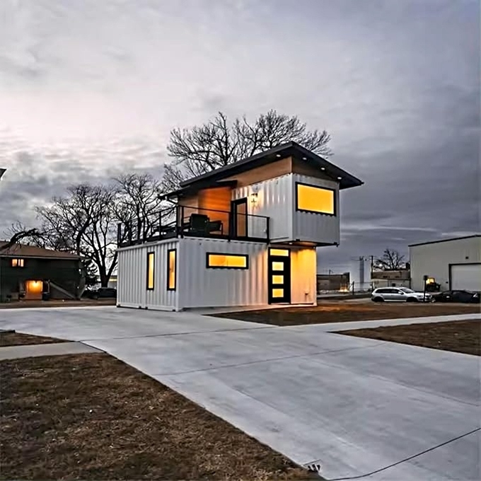 Double Story Expandable Container House