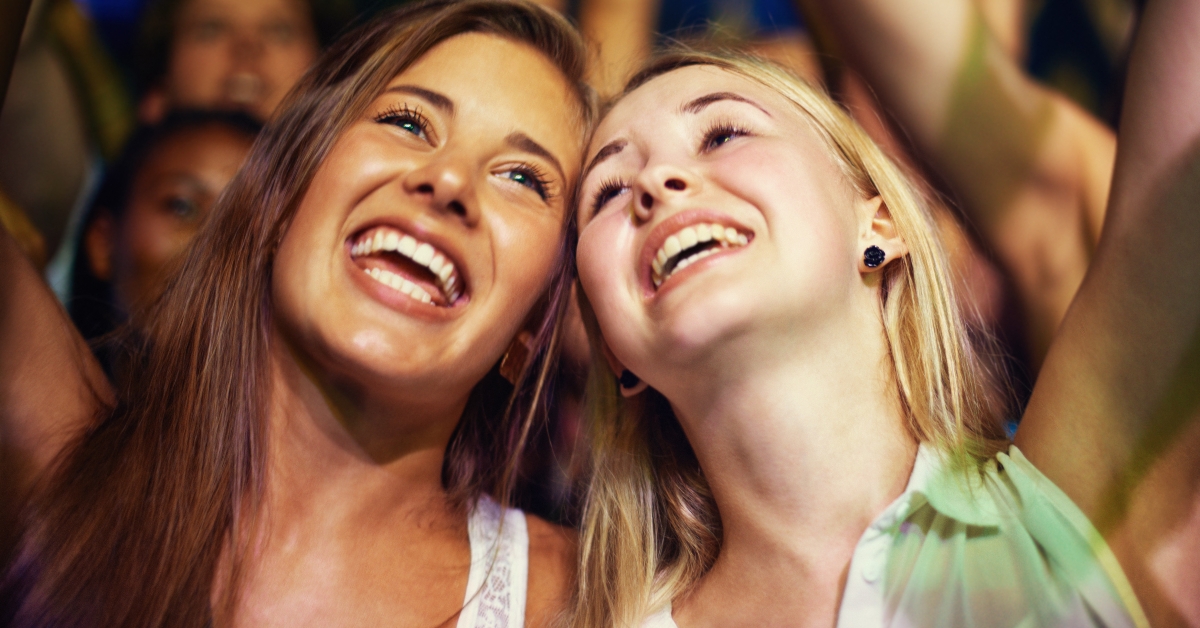 audience enjoying their favourite bands