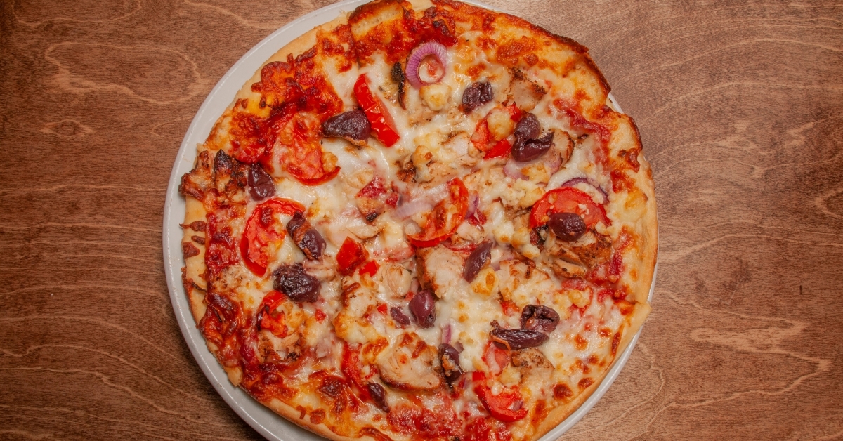 Mediterranean Chicken Pizza