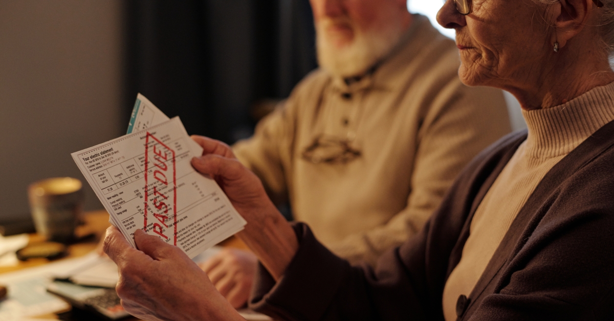 past due financial bill