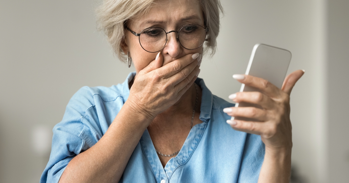 reading alarming news