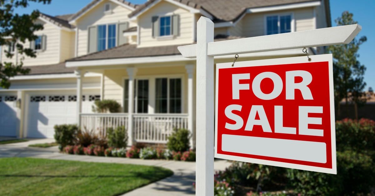 home for sale sign