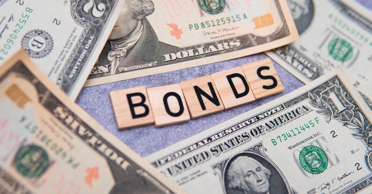  bonds next to American dollars
