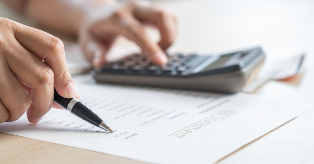 Home accounting concept