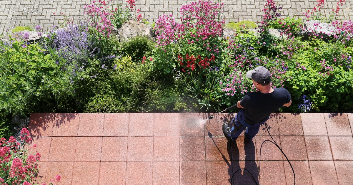 cleaning stone slabs