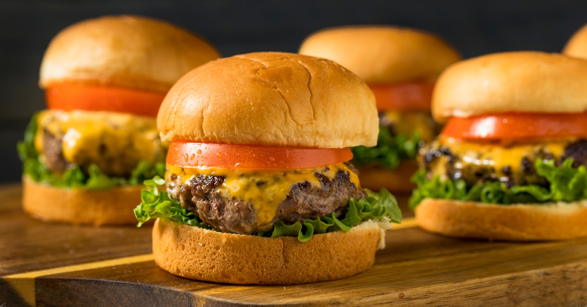 homemade cheeseburger sliders