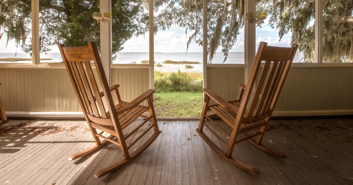 old rocking chairs