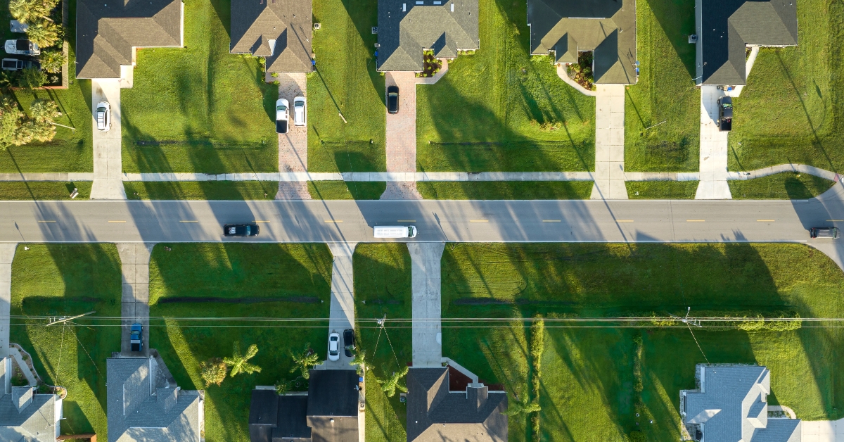 Street traffic with driving cars