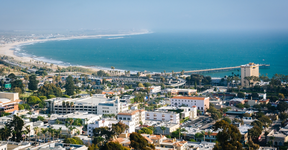 View of downtown Ventura