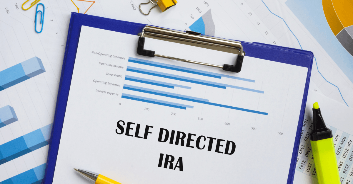 Financial concept about Self Directed IRA