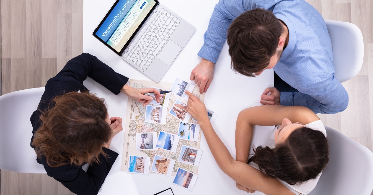 Travel Agent Giving Information