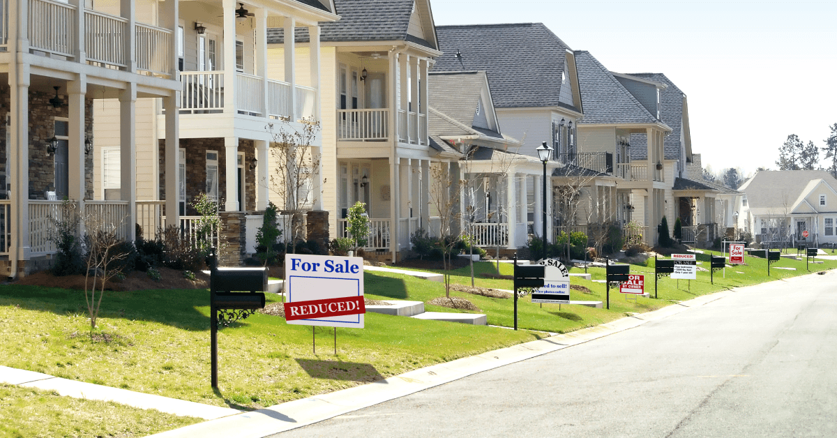 Houses for sale on street