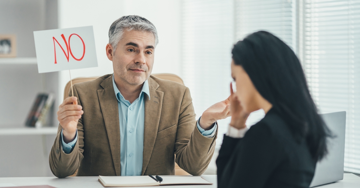 interviewing in the office