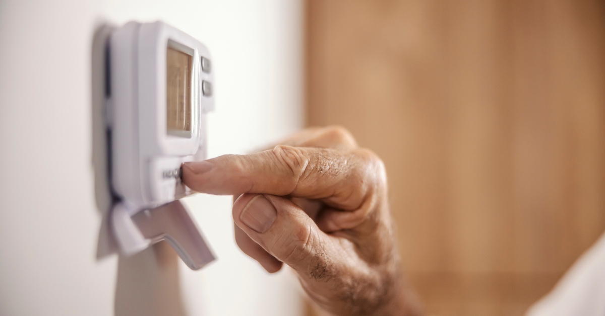 adjusting central heating