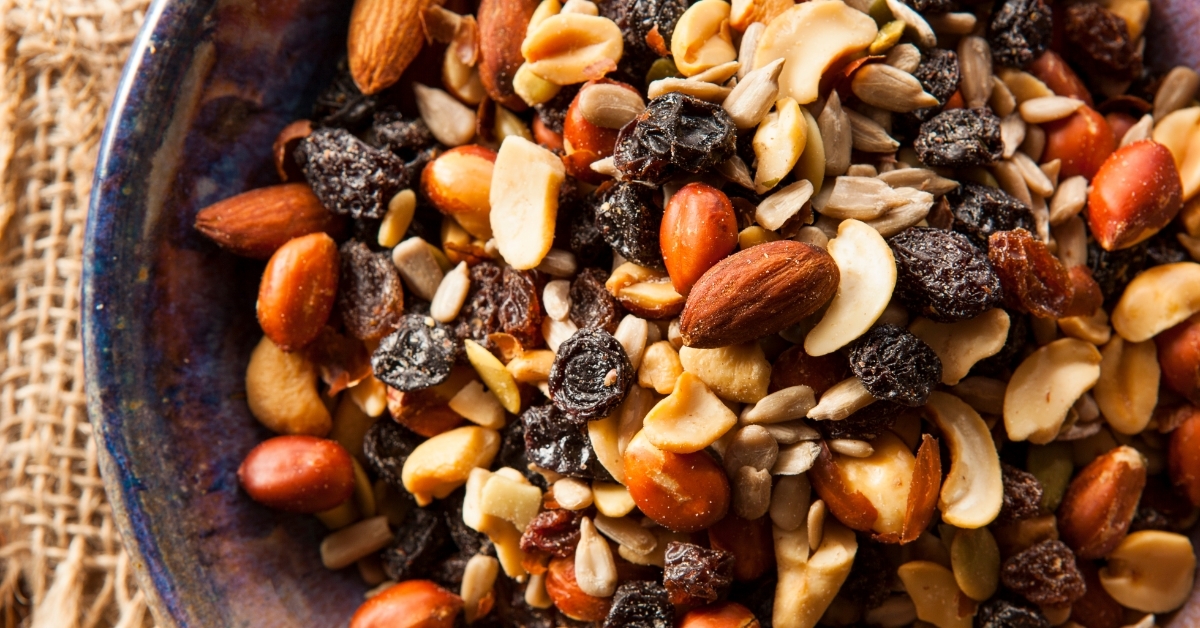 Raw Organic Homemade Trail Mix