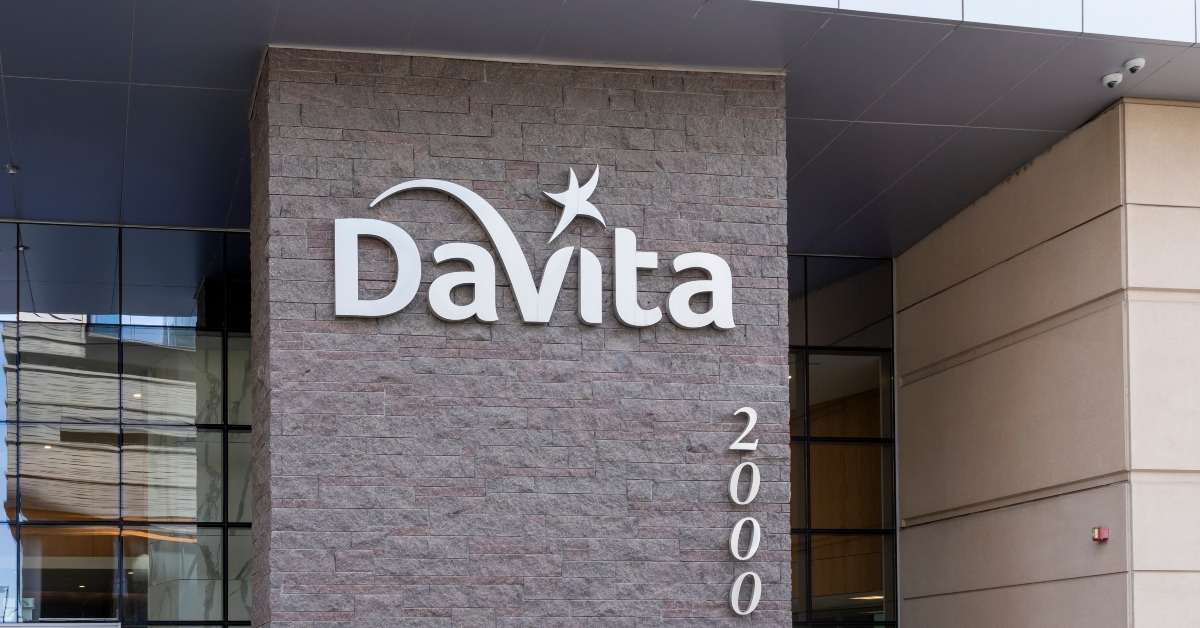 DaVita logo sign