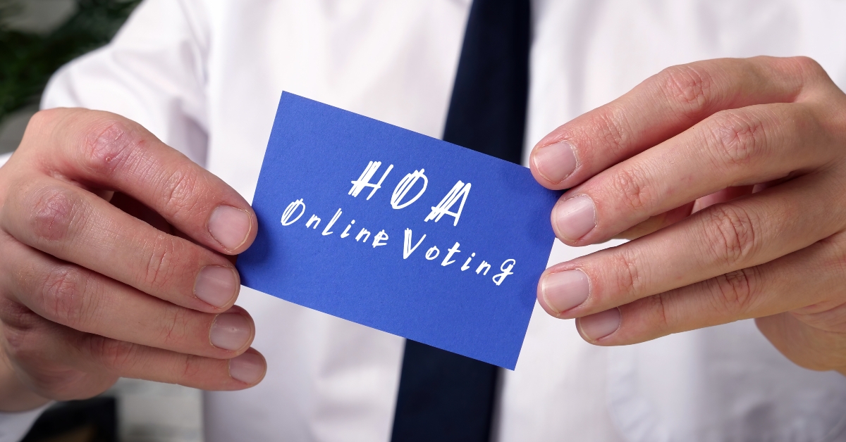 Homeowner Association HOA Online Voting