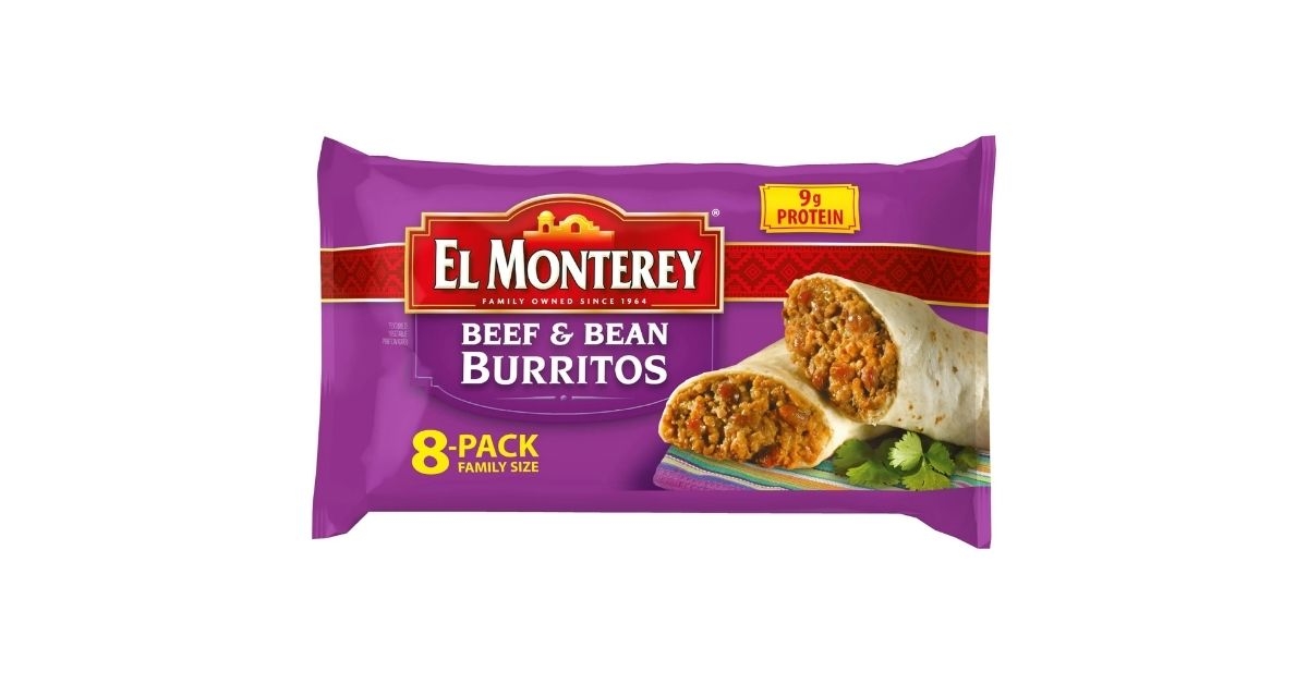El Monterey Beef & Bean Burritos