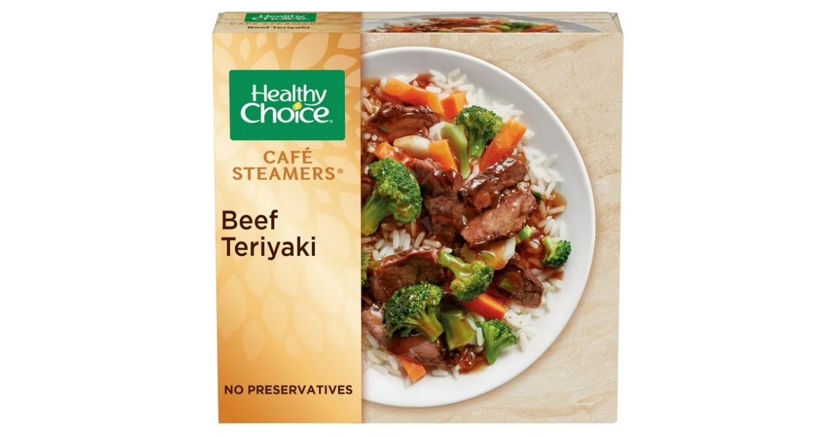 Healthy Choice Cafe Steamers Beef Teriyaki