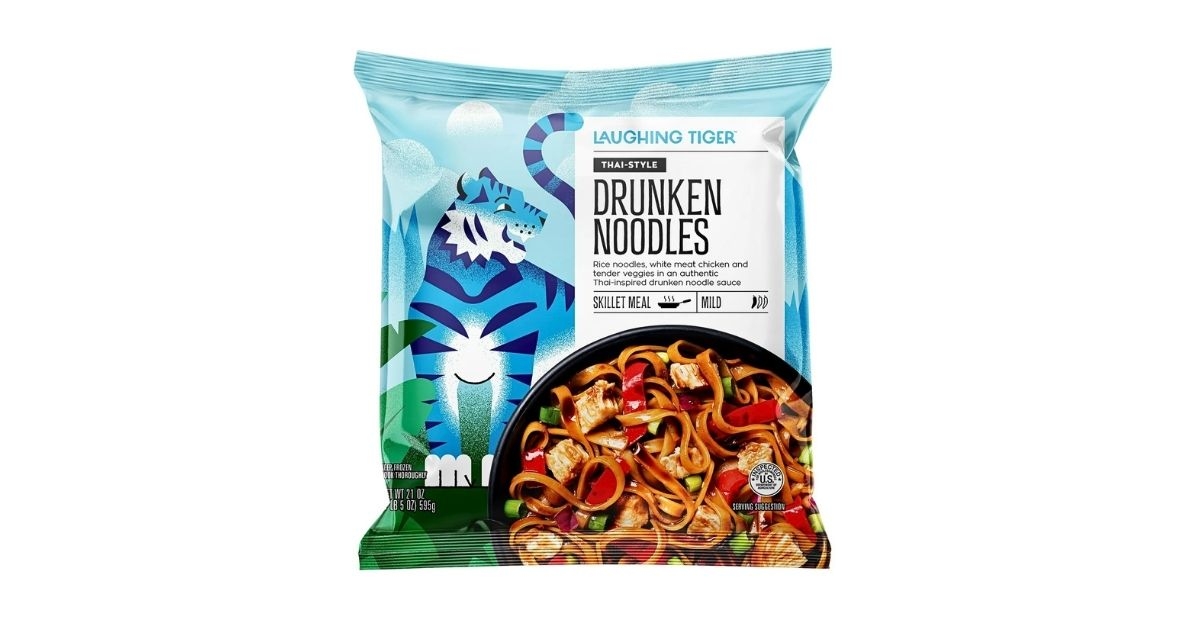 Laughing Tiger Thai Style Drunken Noodles